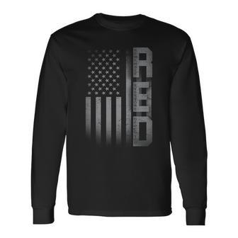 Red Remember Everyone Deployed V3 Long Sleeve T-Shirt - Monsterry DE