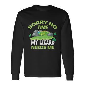 Reptile Lover Lizard Long Sleeve T-Shirt - Monsterry AU