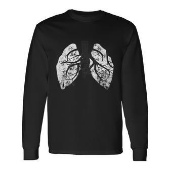 Respiratory Therapy Therapist Lung Doctor Respiratory Long Sleeve T-Shirt - Thegiftio UK
