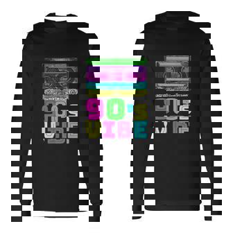 Retro Aesthetic Costume Party 90S Vibe Long Sleeve T-Shirt - Thegiftio UK
