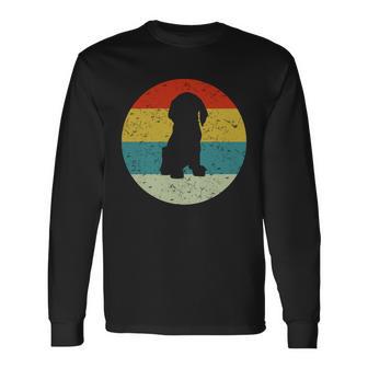 Retro Vintage Beagle Long Sleeve T-Shirt - Monsterry