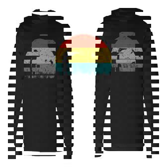 Retro Vintage Hunting Long Sleeve T-Shirt - Thegiftio