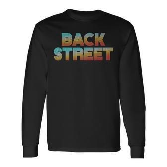 Retro Vintage Backstreet V5 Long Sleeve T-Shirt - Thegiftio UK