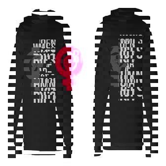 Rights Are Human Rights Feminist Long Sleeve T-Shirt - Thegiftio UK