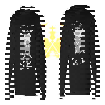 RIP The Tomb Halloween Quote Long Sleeve T-Shirt - Monsterry