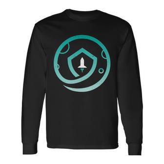 Safemoon Cryptocurrency Logo Long Sleeve T-Shirt - Monsterry DE