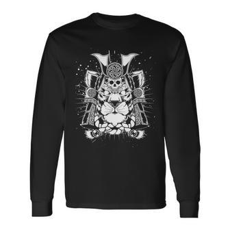 Samurai Tiger Long Sleeve T-Shirt - Monsterry