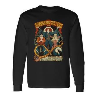 Sanderson Sisters Hocus Pocus Halloween Long Sleeve T-Shirt - Thegiftio UK