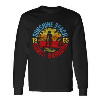 Santa Barbara California Tshirt Long Sleeve T-Shirt - Monsterry DE