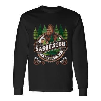 Sasquatch Research Team Bigfoot Fan Long Sleeve T-Shirt - Monsterry