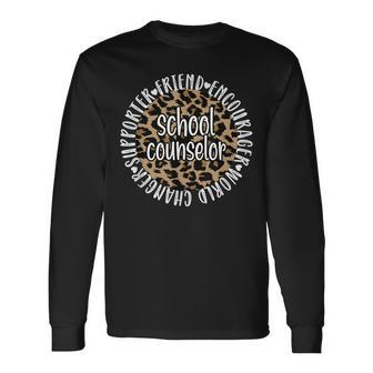 School Counselor Appreciation School Counseling V3 Long Sleeve T-Shirt - Seseable