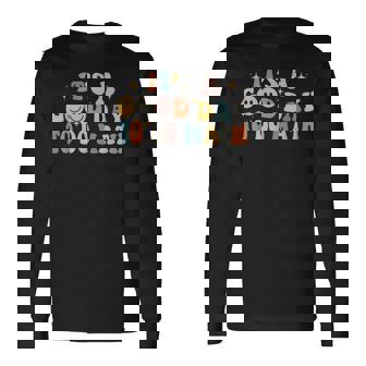 Back To School Its A Good Day To Do Math Teachers Groovy Long Sleeve T-Shirt - Thegiftio