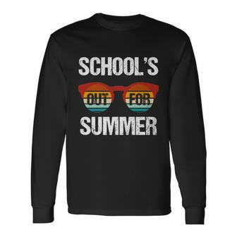 Schools Out For Summer Long Sleeve T-Shirt - Monsterry UK