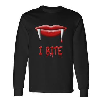 Sexy Vampire Halloween Costume Long Sleeve T-Shirt - Thegiftio UK