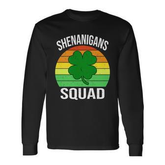 Shenanigans Squad Tshirt Long Sleeve T-Shirt - Monsterry