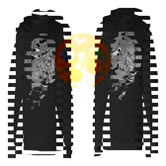 Soccer Skeleton Halloween Men Boys Soccer Halloween Men Women Long Sleeve T-Shirt T-shirt Graphic Print - Thegiftio UK