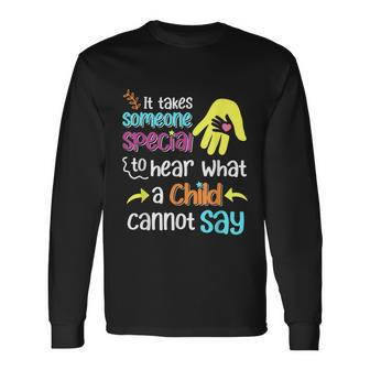 Special Ed Paraprofessional Teacher Education Long Sleeve T-Shirt - Monsterry