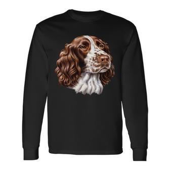 Springer Spaniel Dog V2 Long Sleeve T-Shirt - Monsterry DE