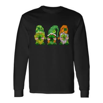 St Patricks Day St Patricks Day Gnome Irish Gnome Long Sleeve T-Shirt - Thegiftio UK