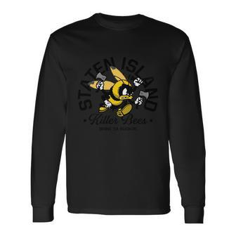Staten Island Killer Bees Long Sleeve T-Shirt - Monsterry UK