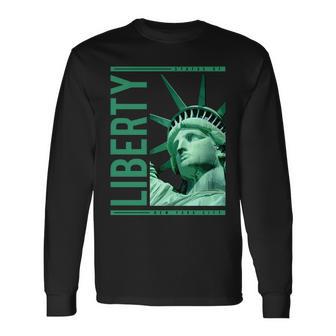 Statue Of Liberty Long Sleeve T-Shirt - Monsterry AU