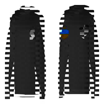 Tactical Shield Support 5 11 Ukraine Volodymyr Zelenskyy Trident Military Tshirt Long Sleeve T-Shirt - Monsterry