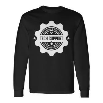 Tech Support V2 Long Sleeve T-Shirt - Monsterry AU