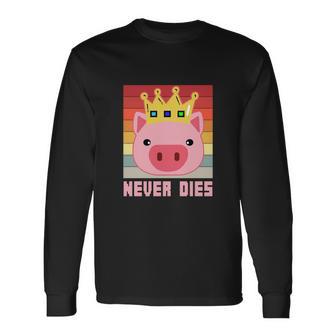 Technoblade Never Dies V3 Long Sleeve T-Shirt - Monsterry