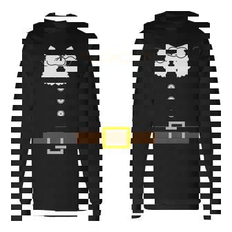 Thanksgiving Pilgrim Costume Tshirt Long Sleeve T-Shirt - Monsterry