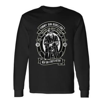 Tommy Gun Long Sleeve T-Shirt - Thegiftio UK
