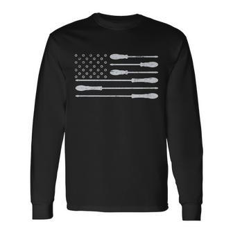 Tool Flag Long Sleeve T-Shirt - Monsterry CA