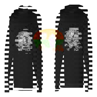Trick Or Treat Sublimation Halloween Day Long Sleeve T-Shirt - Thegiftio UK