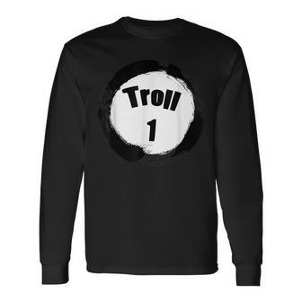 Troll 1 Halloween Group Costumes Trick Or Treat Long Sleeve T-Shirt - Seseable