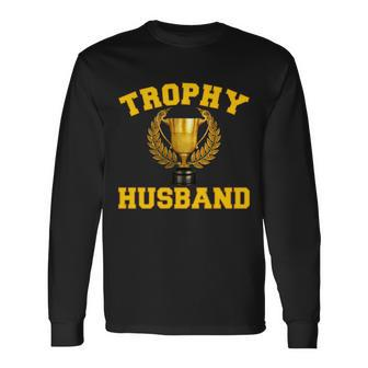 Trophy Husband Worlds Best Husband Long Sleeve T-Shirt - Thegiftio UK