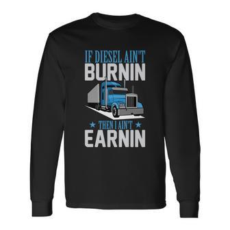 Truck Driver Trucker Semicute trailer Truck Long Sleeve T-Shirt - Monsterry DE