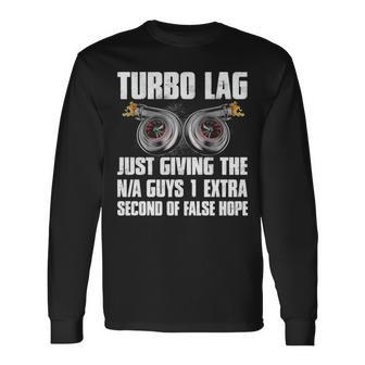 Turbo Lag Long Sleeve T-Shirt - Seseable