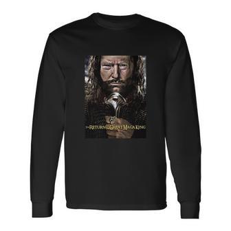 Ultra Maga Maga King The Great Maga King Tshirt Long Sleeve T-Shirt - Monsterry AU