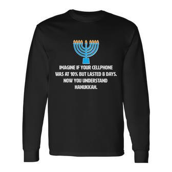 Understanding Hanukkah Tshirt Long Sleeve T-Shirt - Monsterry DE