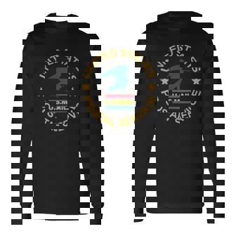 United States Postal Service Us Mail V2 Men Women Long Sleeve T-Shirt T-shirt Graphic Print - Thegiftio