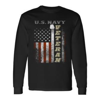 Us Navy Veteran Long Sleeve T-Shirt - Thegiftio UK