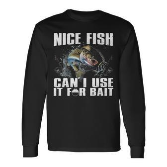 Can I Use It For Bait Long Sleeve T-Shirt - Seseable