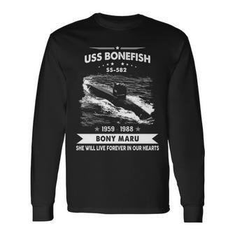 Uss Bonefish Ss Long Sleeve T-Shirt - Monsterry AU