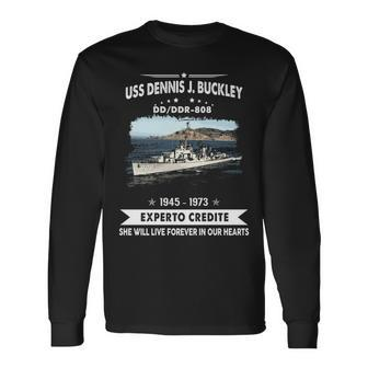 Uss Dennis J Buckley Dd Long Sleeve T-Shirt - Monsterry CA
