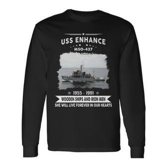 Uss Enhance Mso Long Sleeve T-Shirt - Monsterry DE