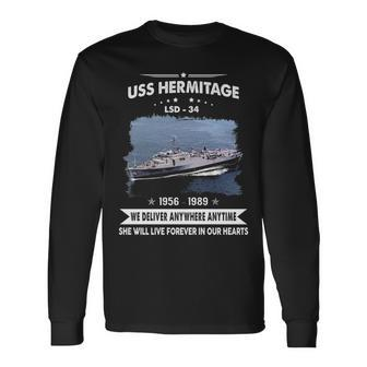 Uss Hermitage Lsd Long Sleeve T-Shirt - Monsterry AU