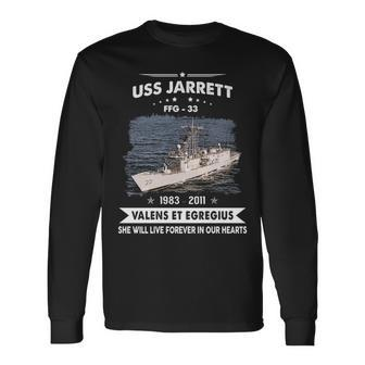 Uss Jarrett Ffg Long Sleeve T-Shirt - Monsterry UK