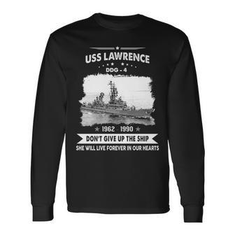 Uss Lawrence Ddg Long Sleeve T-Shirt - Monsterry DE