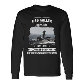 Uss Miller Ff Long Sleeve T-Shirt - Monsterry DE