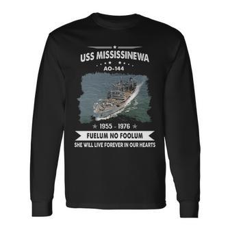 Uss Mississinewa Ao V2 Long Sleeve T-Shirt - Monsterry UK