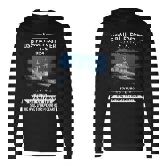 Uss Paul F Foster Dd Long Sleeve T-Shirt - Monsterry